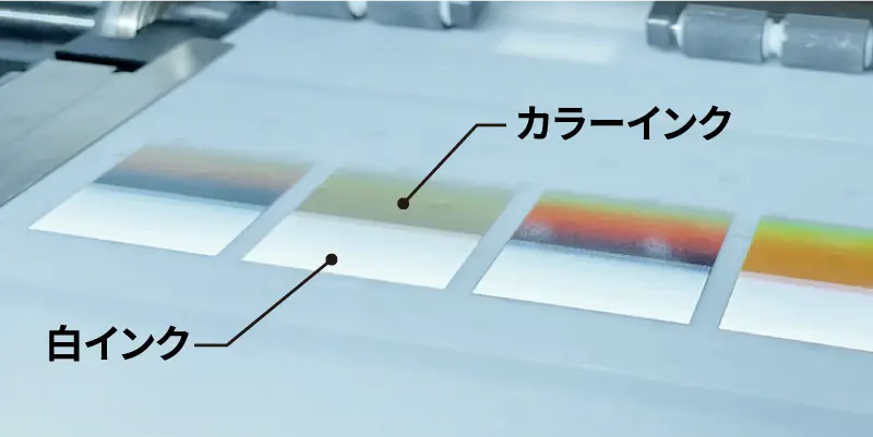 DTFプリントの構造の画像